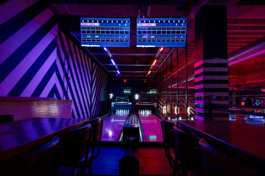 roxy-lanes-nottingham-duck-pin-bowling-installation